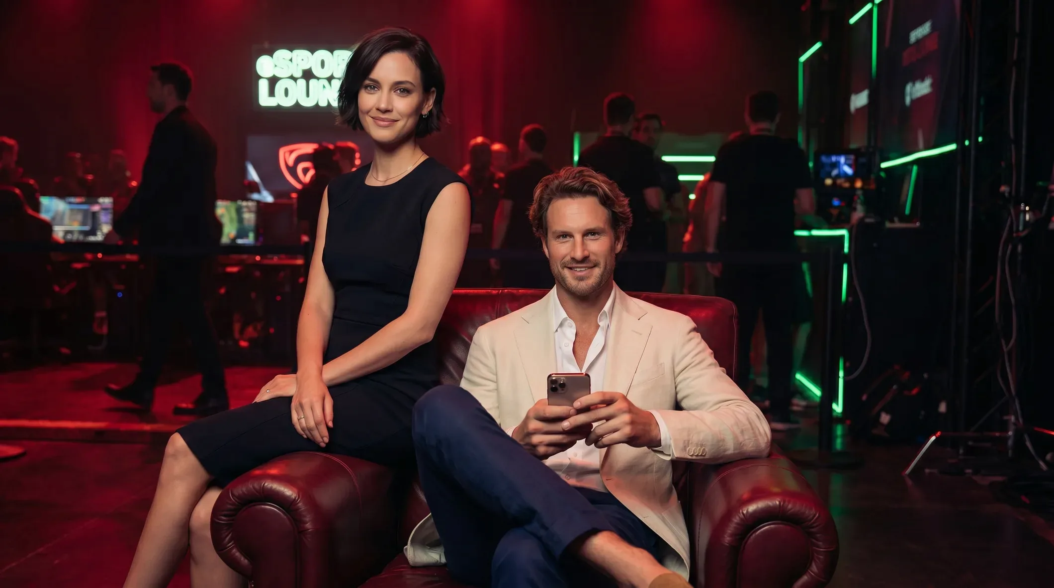 22Bet hosts in the esports lounge